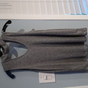 Bar III Macys sz large grey shimmer top